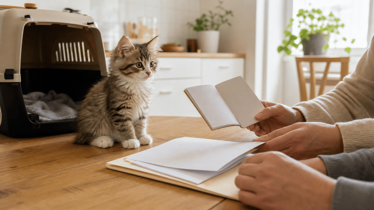 Är kattungen redo att flytta? Det här bör du kontrollera