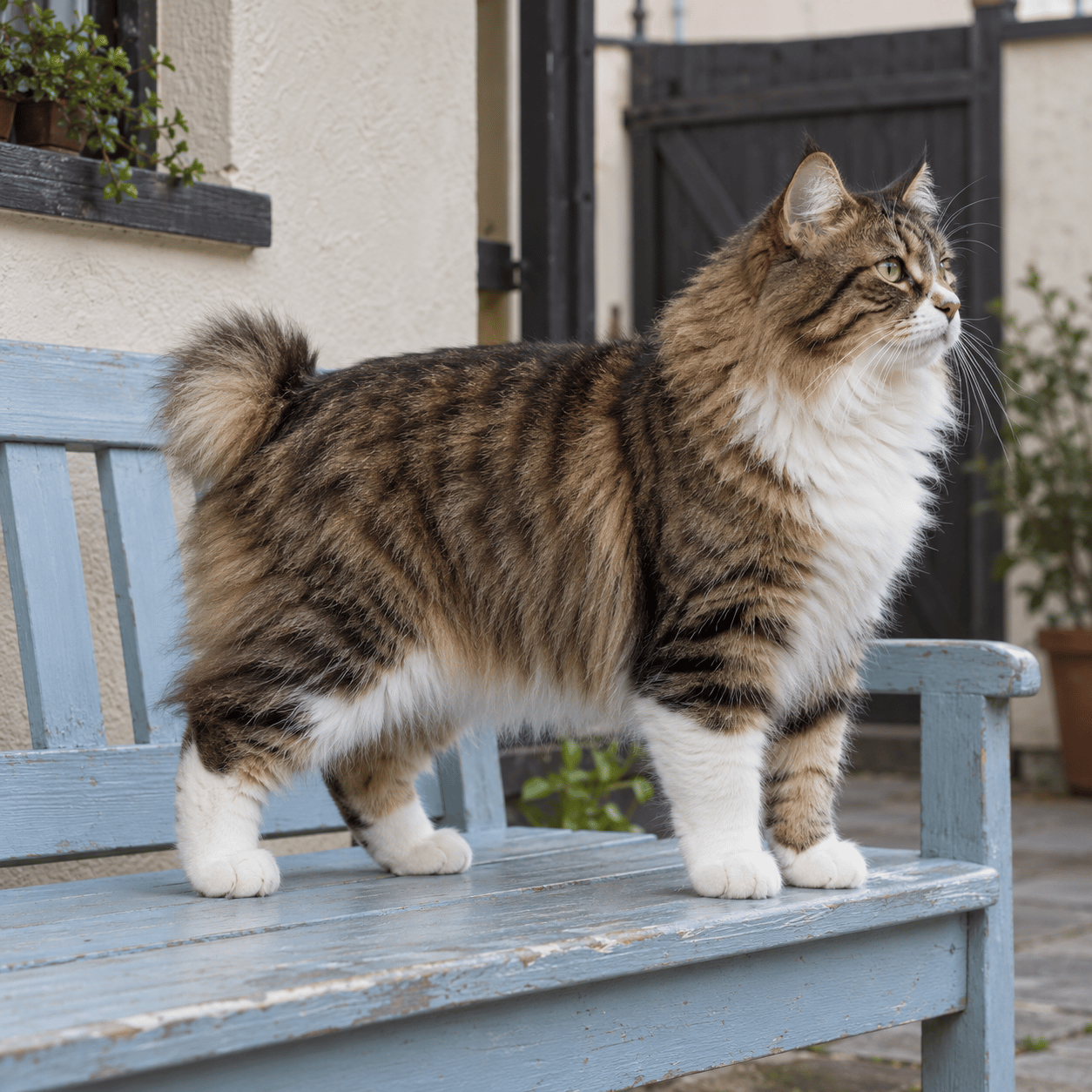 Kurilean Bobtail Langhår