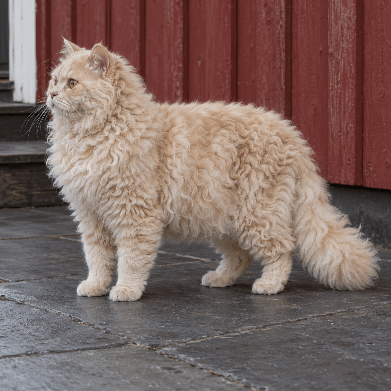 Selkirk Rex Langhår